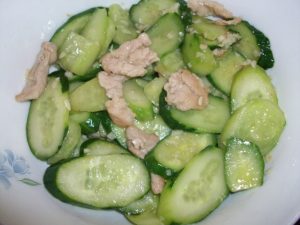 asian diet plan healthy weight loss cucumber chicken recipe