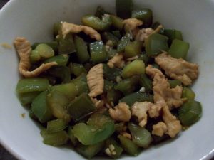asian diet plan healthy weight loss green pepper chicken recipe