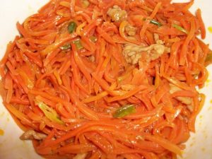 Chinese chicken carrot stir fry recipe weight loss